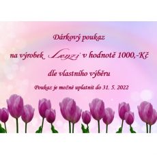 Dárkový poukaz 1 000,-Kč