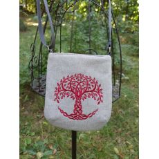 Kabelka S strom života červený