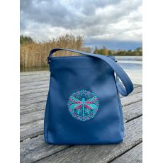 Kabelka tmavě modrá vážka