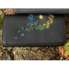 Peněženka černá pampeliška